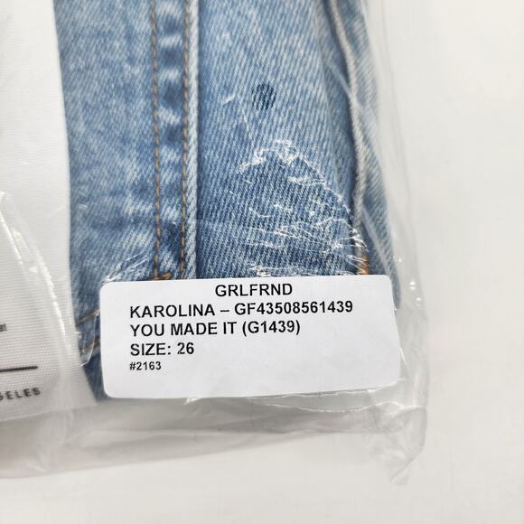 GRLFRND Karolina Skinny Jeans In On The Horizon Sz 26 - Picture 10 of 10